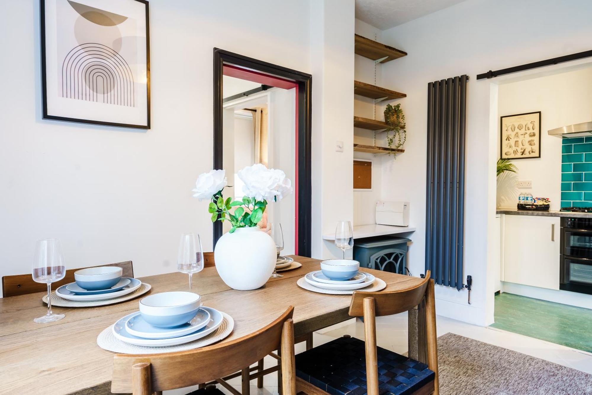 Inspohome Pontcanna Haven 2-Bed House Garden Netflix Games Freeparking 卡迪夫 外观 照片